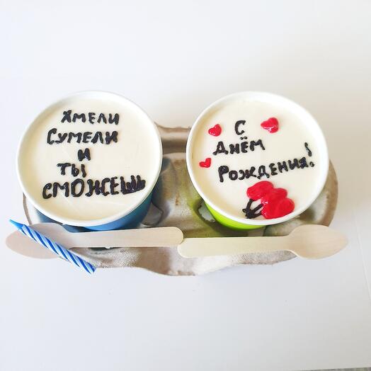 Набор бенто в стаканчиках 2 шт