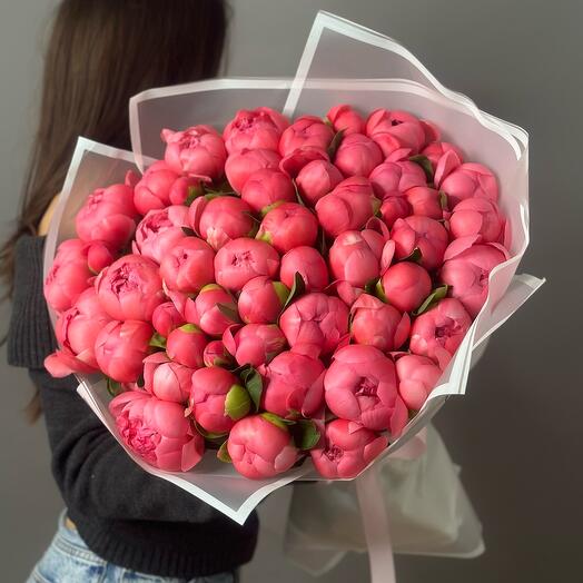 Коралловые пионы L