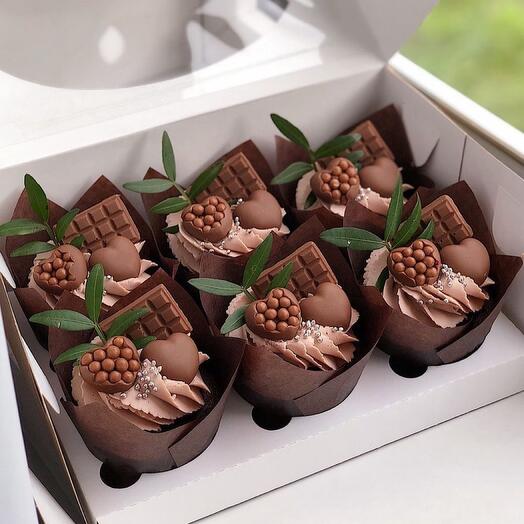Капкейки 6 шт