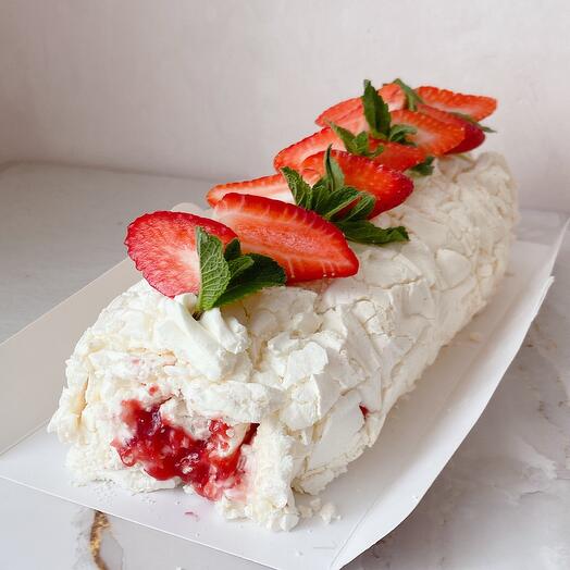 Меренговый рулет