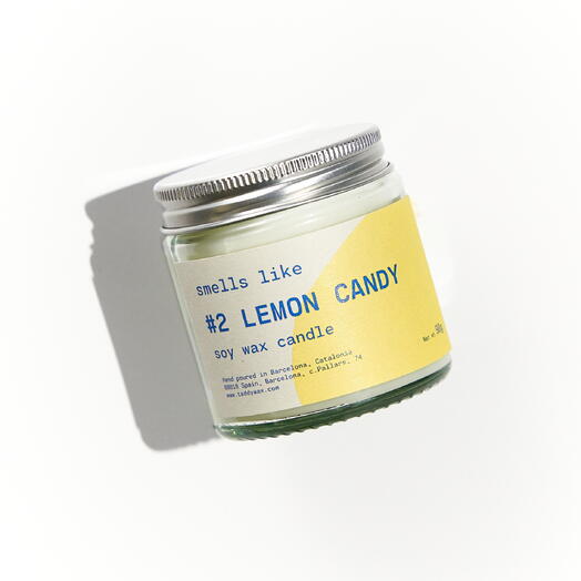 Vela de soja, "Lemon Candy"