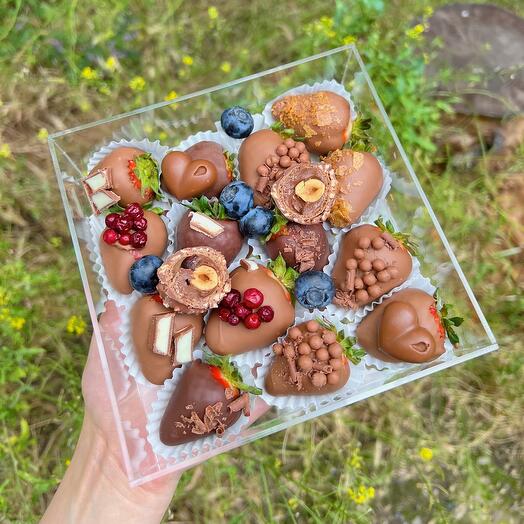Клубника в шоколаде