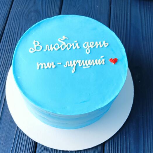 Шоколадный бенто торт мужу, мужчине