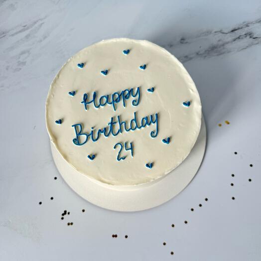 Торт в подарок на день рождения Happy Birthday