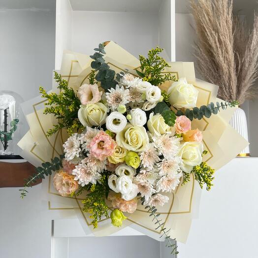 Blooms Of Love Hand Bouquet