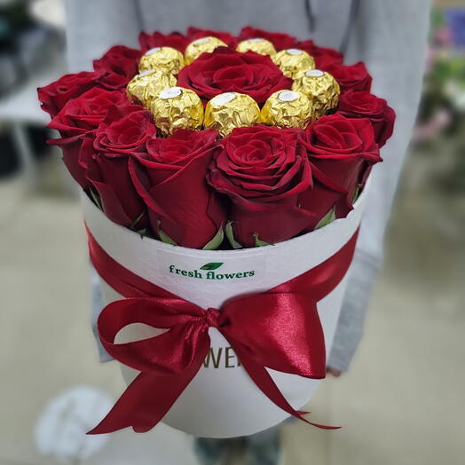 Цветы в коробке
