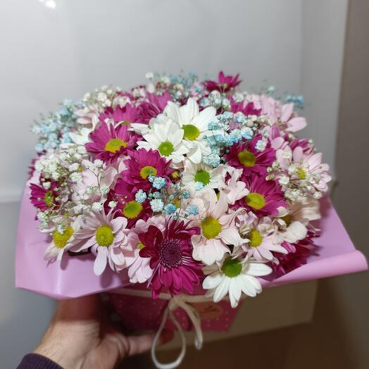 Цветы в коробке