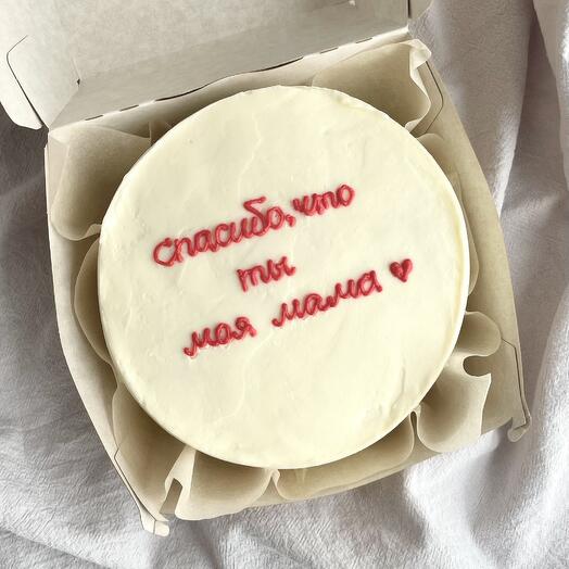 Бенто торт «Спасибо»