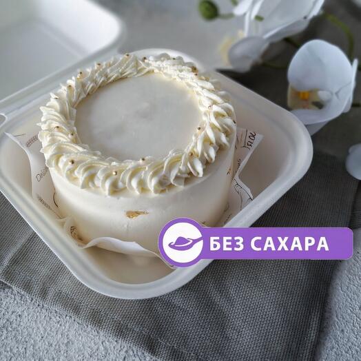 ПП-торт "Манго-лимон" без сахара и без глютена