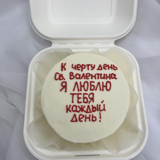 Бенто торт ко дню св.Валентина