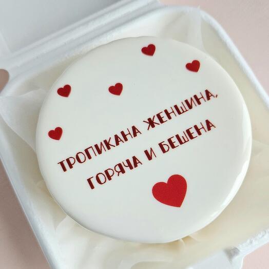 Бенто торт "тропикана женщина"