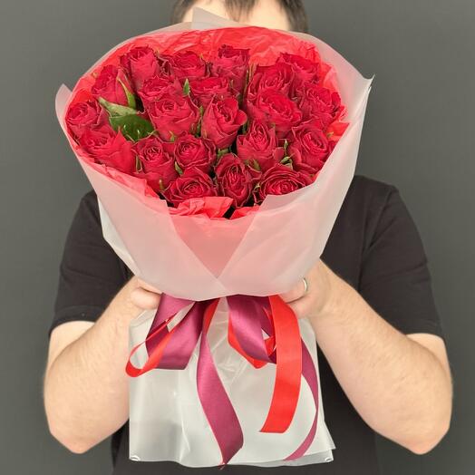 Bouquet of 21 red roses