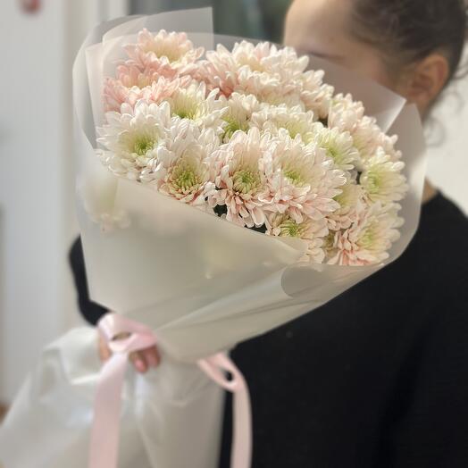 Букет хризантем кустовых