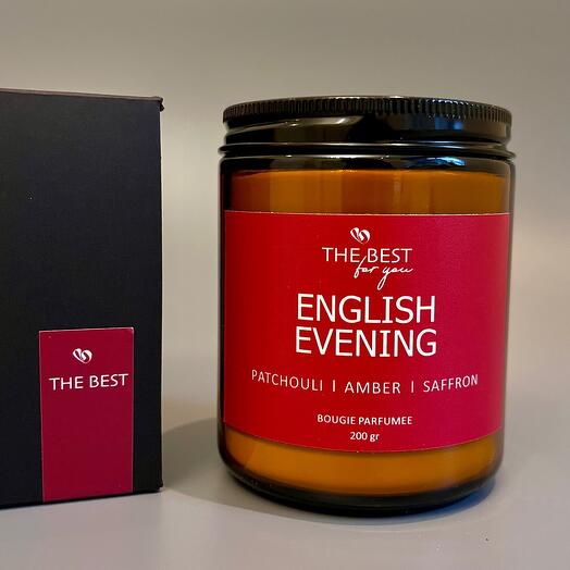 Аромасвеча Английский Вечер ( English Eveninig), 200г
