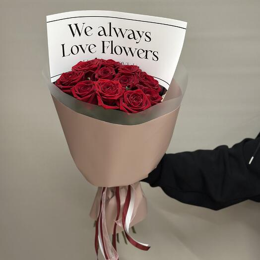 11 red roses