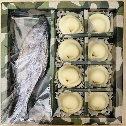 Шоколадный набор «Пельмени+рыбка»
