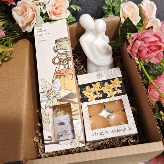 Подарочный набор "Home box" ваниль