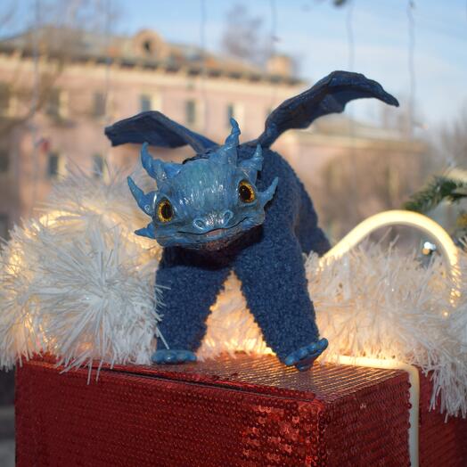Дракон сказочный, ручная работа
