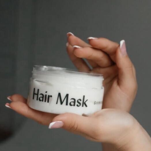 Авторская маска для волос, аромат «малина»