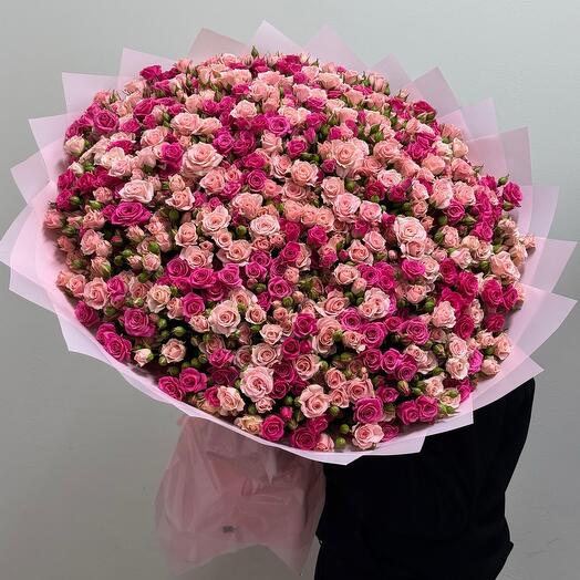 Кустовые розы микс 101