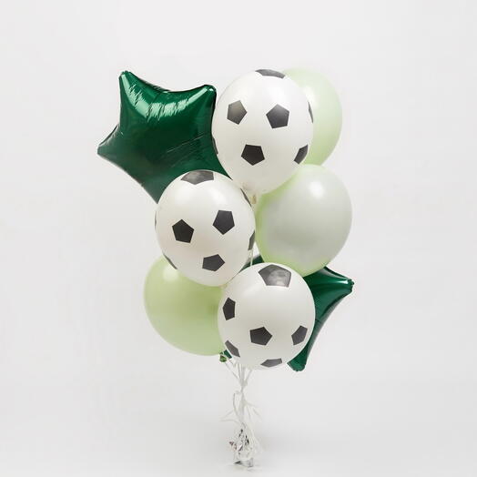 Balloons N2 "Football" 10 pcs