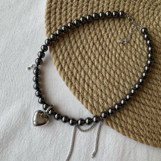 Колье с сердцем