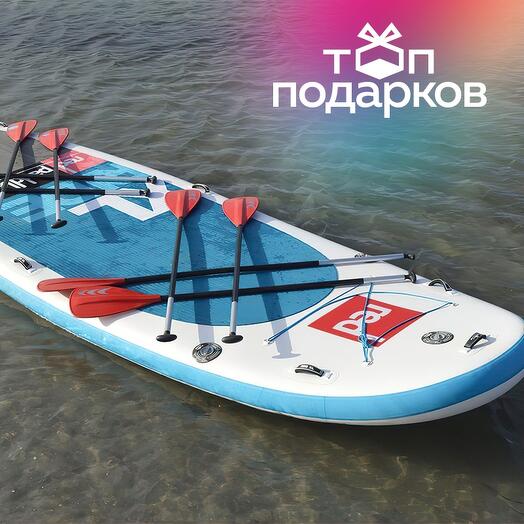 Подарочный сертификат Аренда big SUP для 1-10 чел. на полдня, 5 часов, будний день (Мытищи)