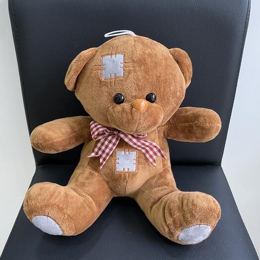 Медведь сидячий коричневый