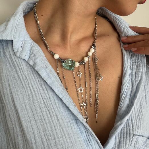 Колье «роса»