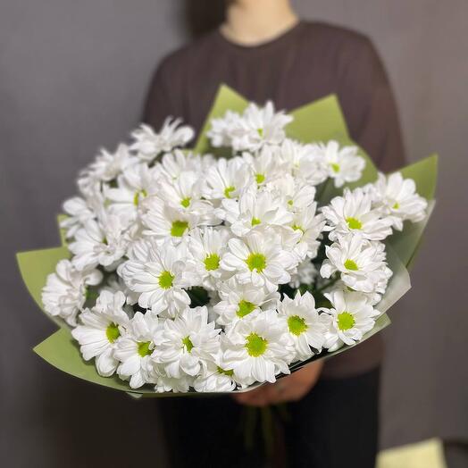 Чудесный букет из 7  хризантем - ромашкой🌼