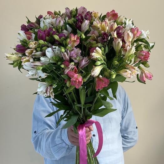 Bouquet of 25 alstroemeria