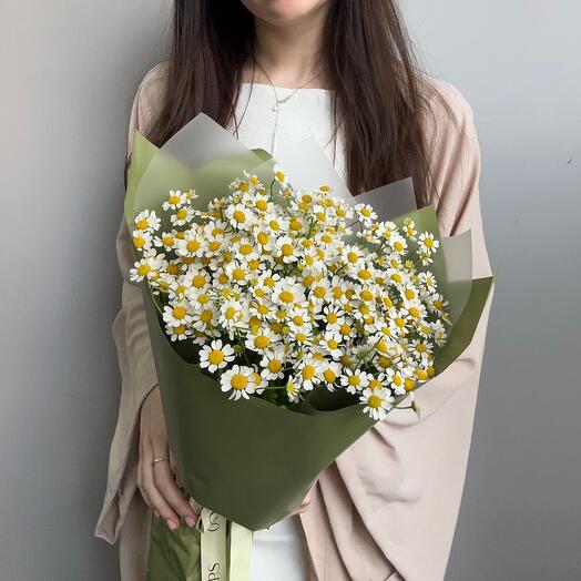 Моно букет из ромашек🌼