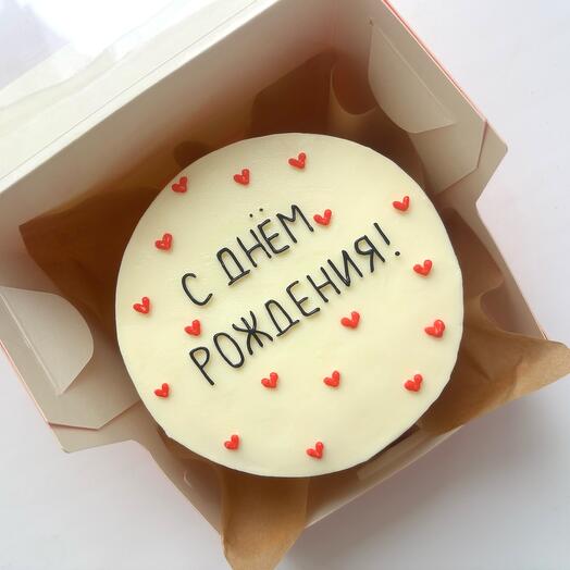 Бенто торт «с днем рождения»
