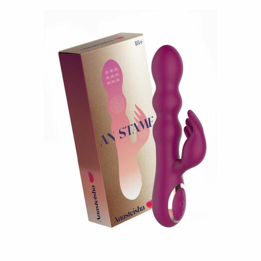 Anasteisha AN Stamen, вибратор кролик с массажем бусинами
