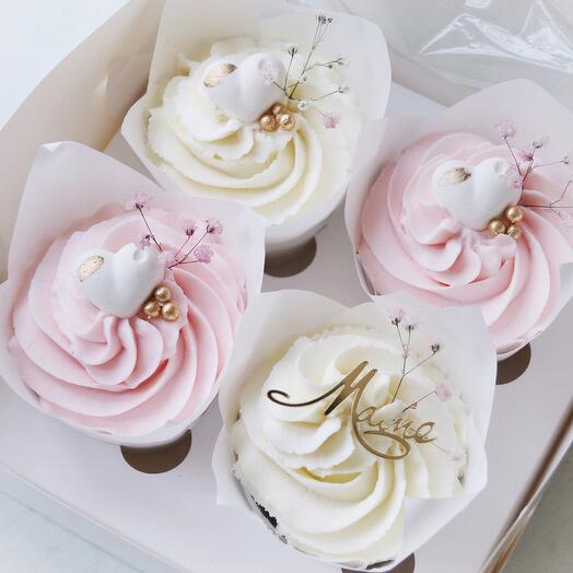 Набор капкейков «Маме» на День матери