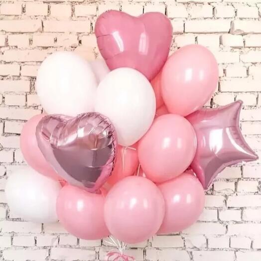 Bouquet of balloons 18 pcs