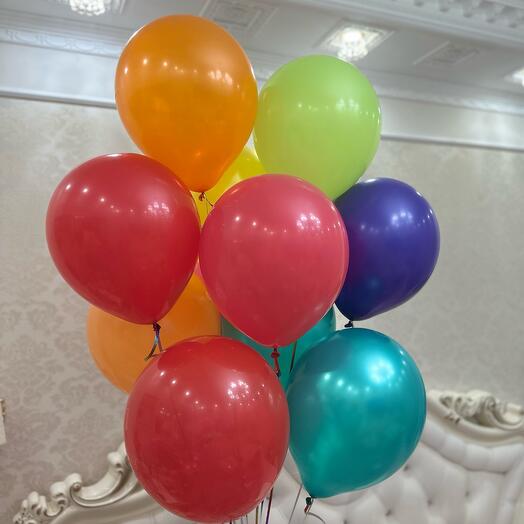 Набор воздушных Шаров микс на грузике, 11 штук