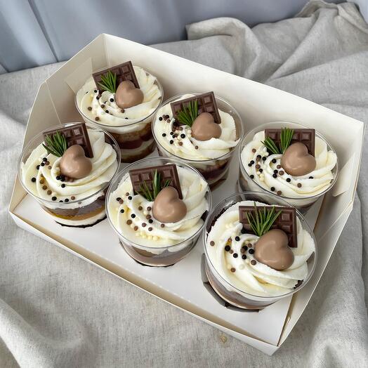 Трайфлы шоколадная шестерка