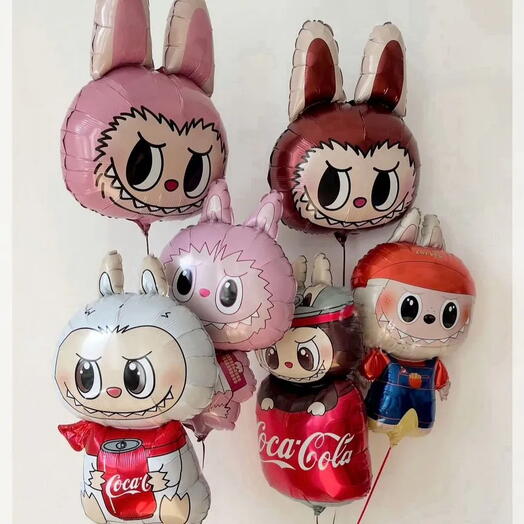 Набор шаров ла-бу-бу! 🎈☁️️🫧🍭🦄🌻