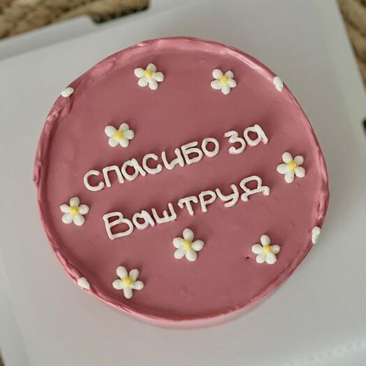 Бенто-торт учителю
