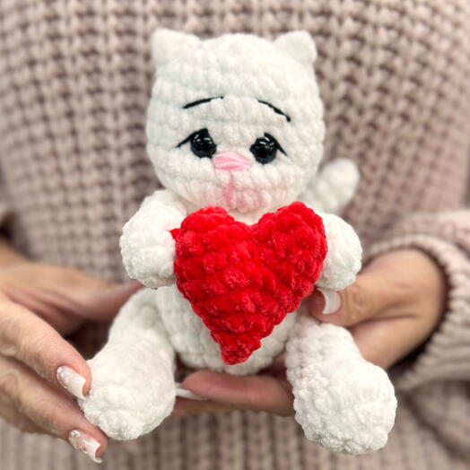 Игрушка «Котик» ручной работы