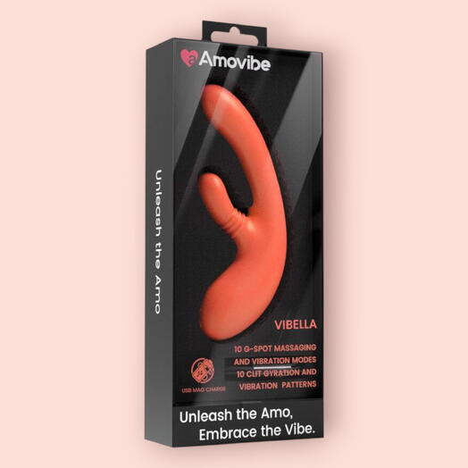 Инновационный вибратор кролик Vibella