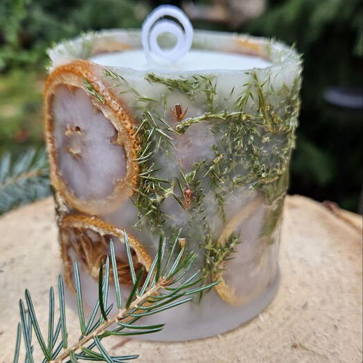 Świeca botaniczna – Cytrus i Leśna Bryza