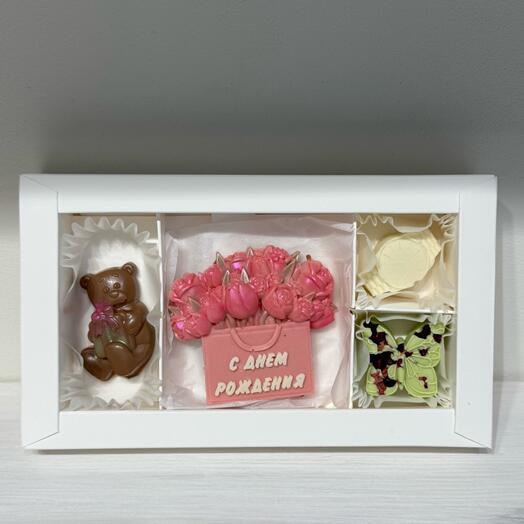 Шоколадный набор «с днём рождения»