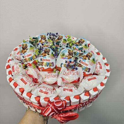 Торт из киндеров и рафаэлло арт. 34946