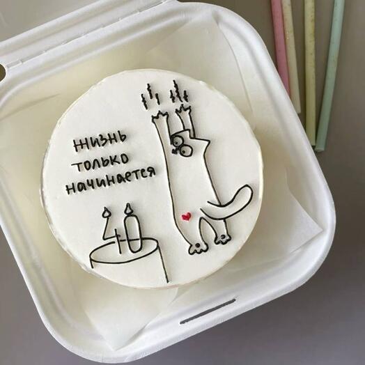 Бенто-торт жизнь только начинается