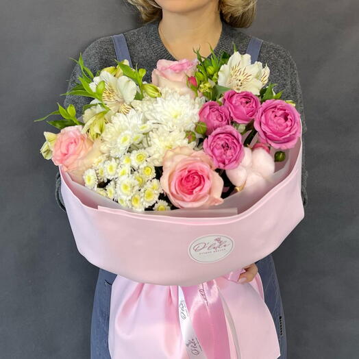 Букет «Мамина забота»