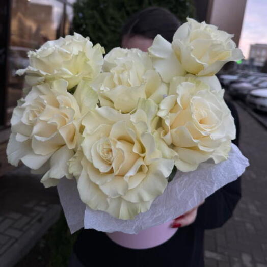Цветы в коробке