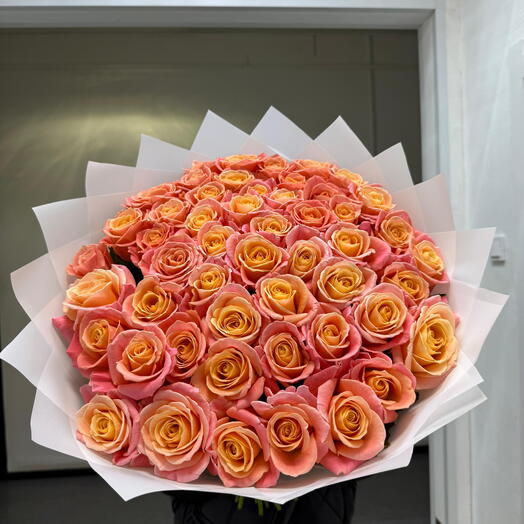 Роза 51шт