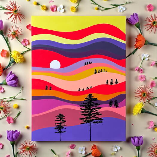 Картина интерьерная «Опушка»